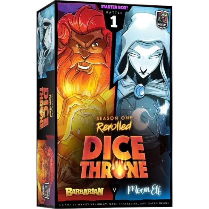Dice Throne Season 1 ReRolled - Box 1 - Barbarian v Moon Elf