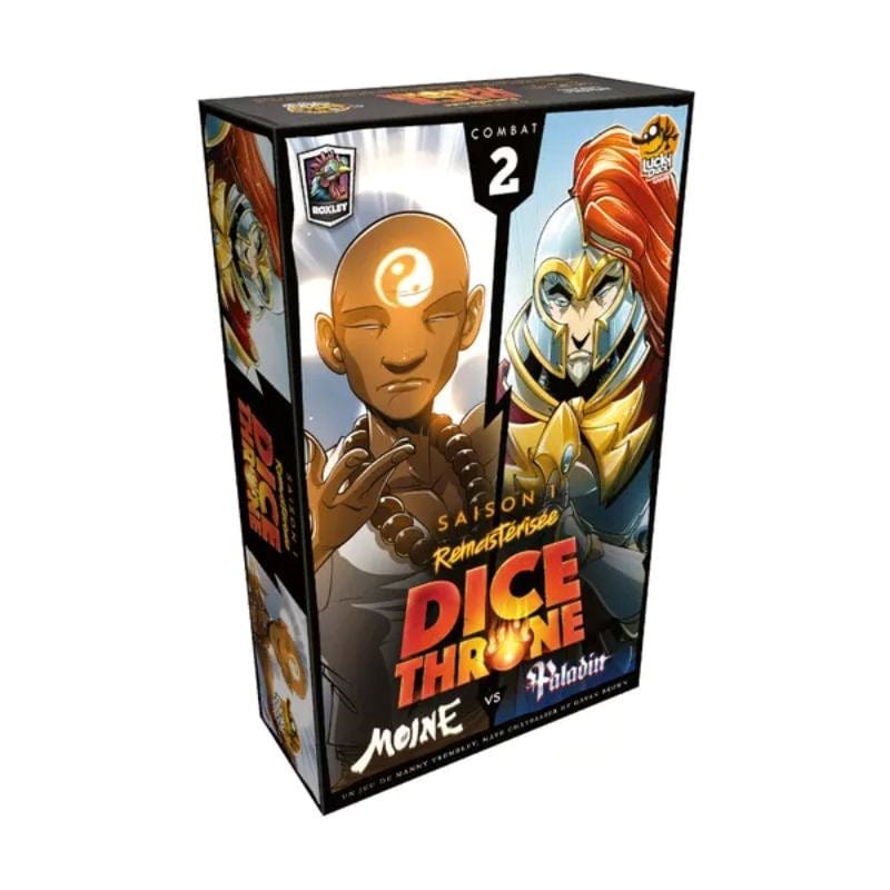 Roxley Games Board & Card Games Dice Throne Season 1 ReRolled - Box 2 - Monk v Paladin
