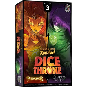 Roxley Games Board & Card Games Dice Throne Season 1 ReRolled - Box 3 - Pyromancer v Shadow Thief