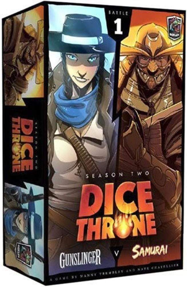 Roxley Games Board & Card Games Dice Throne Season 2 Battle Box 1 - Gunslinger Vs Samurai