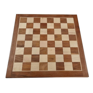 Royal Oak Classic Games Chess Board - Coleford Flat Board Acacia 48cm (Royal Oak)