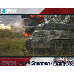 Rubicon Models Miniatures Bolt Action - British - M4A4 Sherman / Firefly VC Medium Tank