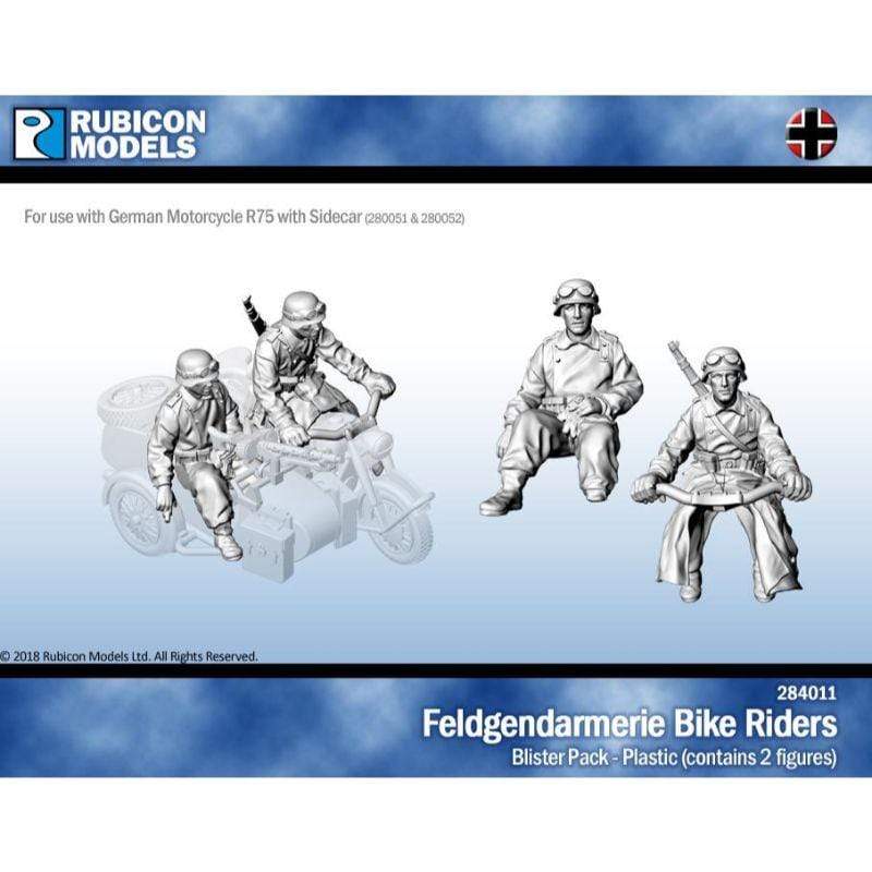 Rubicon Models Miniatures Feldgendarmerie Bike Crew (Rubicon Models) Blister