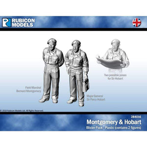 Rubicon Models Miniatures Montgomery and Hobart (Rubicon Models) Blister