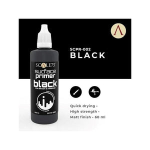 Scale 75 Hobby Scale 75 Primer Surface Black 60ml