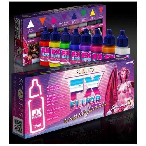 Scale 75 Scalecolor - FX Fluor Experience Paint Set