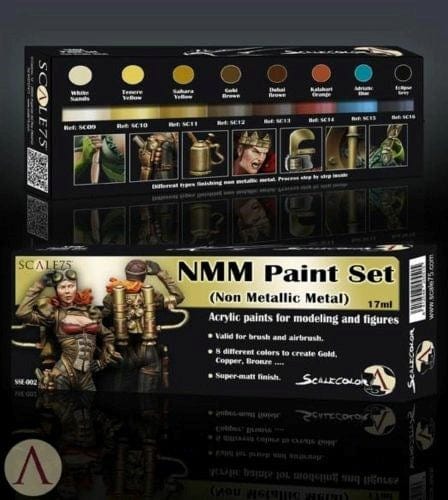 Scale 75 Scalecolor - NMM Gold and Copper Paint Set