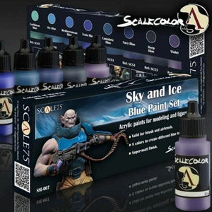 Scale 75 Hobby Scale 75 Scalecolor - Sky and Ice Paint Set