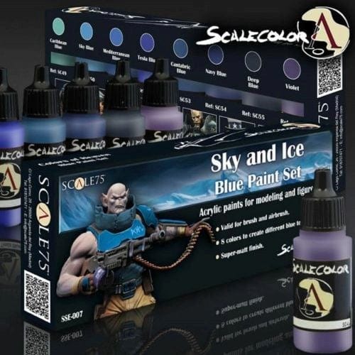 Scale 75 Scalecolor - Sky and Ice Paint Set