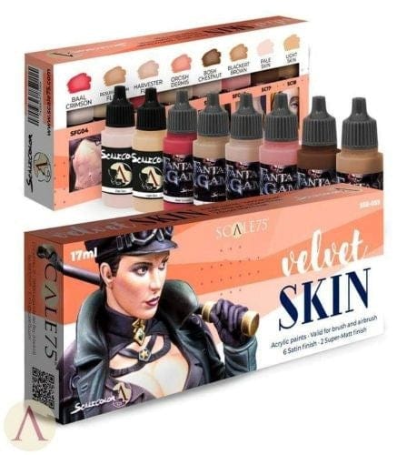 Scale 75 Hobby Scale 75 Scalecolor - Velvet Skin Paint Set