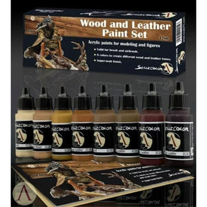 Scale 75 Hobby Scale 75 Scalecolor - Wood and Leather Paint Set