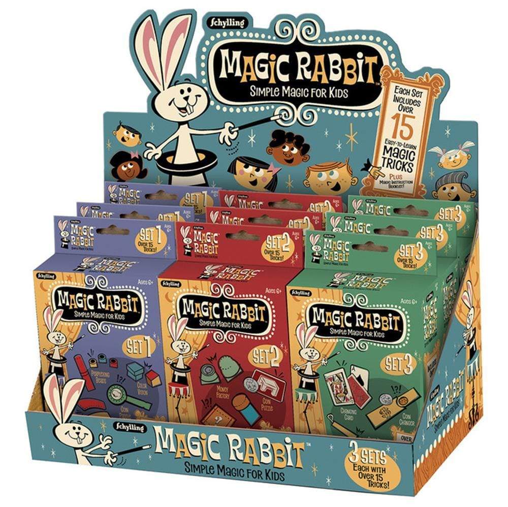 Schylling Novelties Schylling - Magic Rabbit Magic Tricks (Assorted)