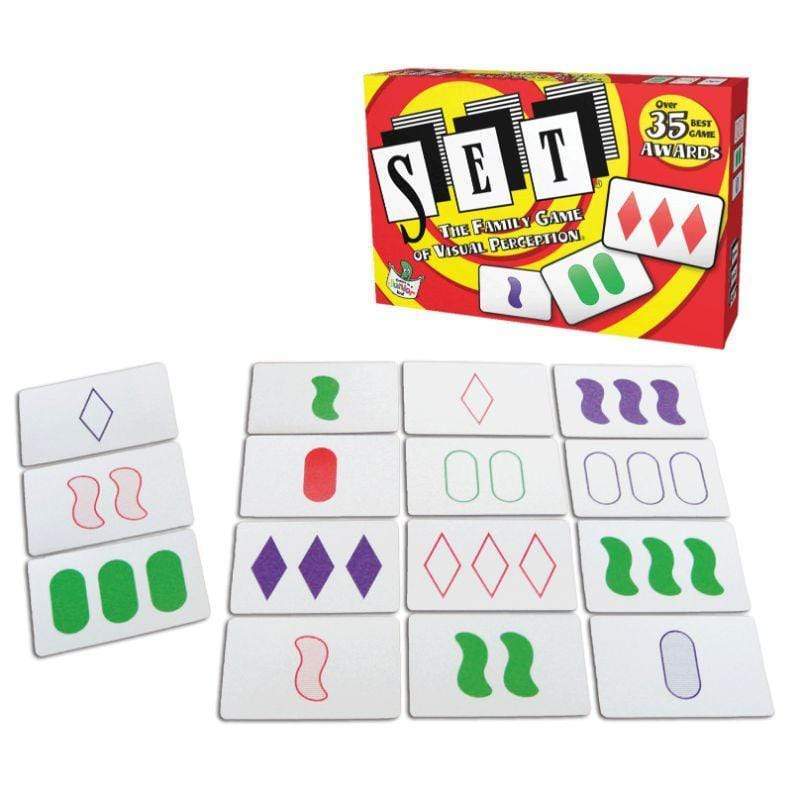 Set Enterprises Board & Card Games Set - The Family Game of Visual Perception - Card Game