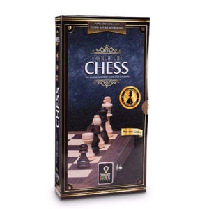 Smart Brain Classic Games Chess Set - French Cut Wood - Smart Brain 30cm