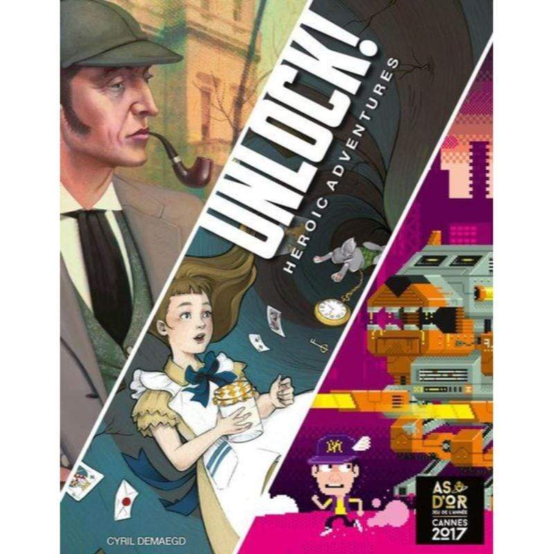 Space Cowboys Board & Card Games UNLOCK! Heroic Adventures