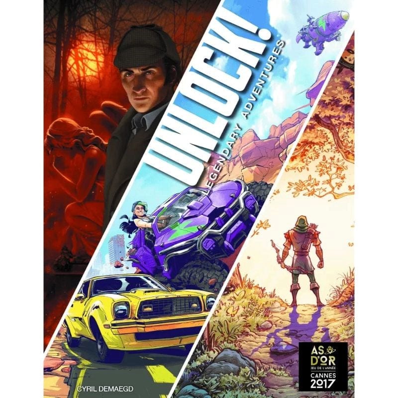 Space Cowboys Board & Card Games Unlock! Legendary Adventures