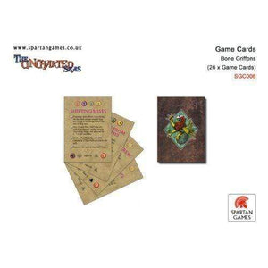 Spartan Games Miniatures Uncharted Seas - Bone Griffons Game Cards (Blister)