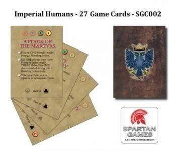 Uncharted Seas - Imperial Humans Game Cards (Blister)