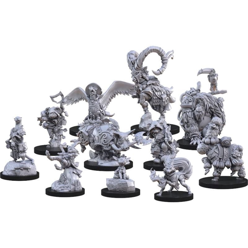Steamforged Games Roleplaying Games Animal Adventures RPG - Animals of the Faraway Sea Miniatures (unknown release)