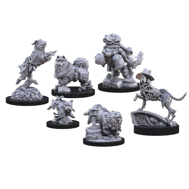 Steamforged Games Roleplaying Games Animal Adventures RPG - Dogs of the Faraway Sea Miniatures (unknown release)