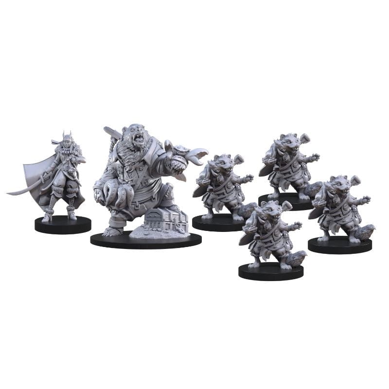 Steamforged Games Roleplaying Games Animal Adventures RPG - Raiders of the Lost Coast Miniatures (unknown release)