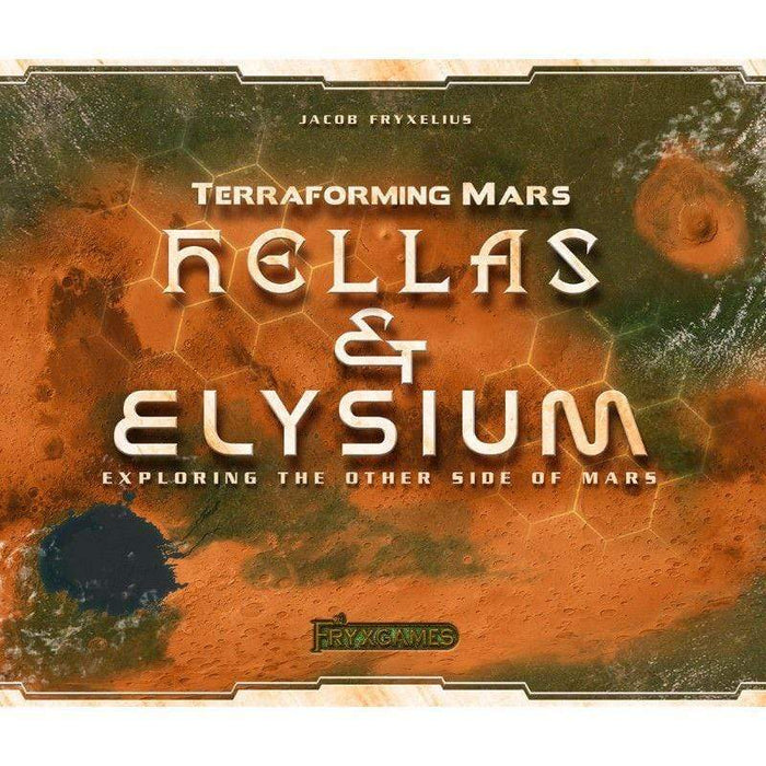 Terraforming Mars - Hellas and Elysium Expansion Map