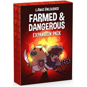 Tee Turtle Board & Card Games Llamas Unleashed - Farmed and Dangerous Expansion