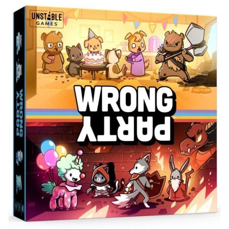 Tee Turtle Board & Card Games Wrong Party