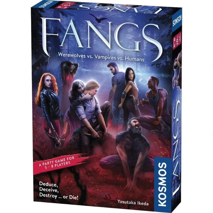 Fangs - Vampires vs Werewolves vs Humans