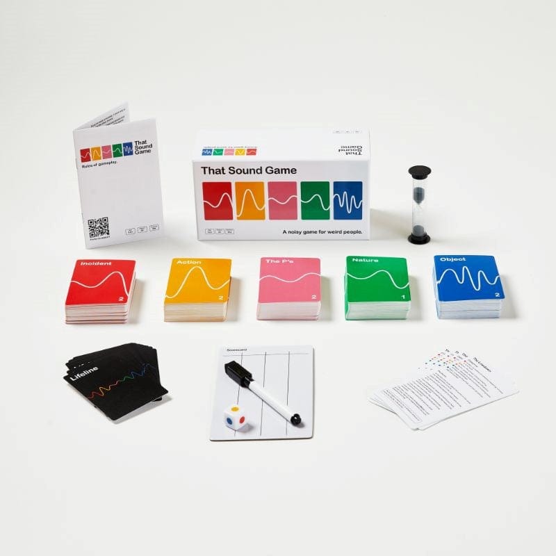 That Sound Game Board & Card Games That Sound Game