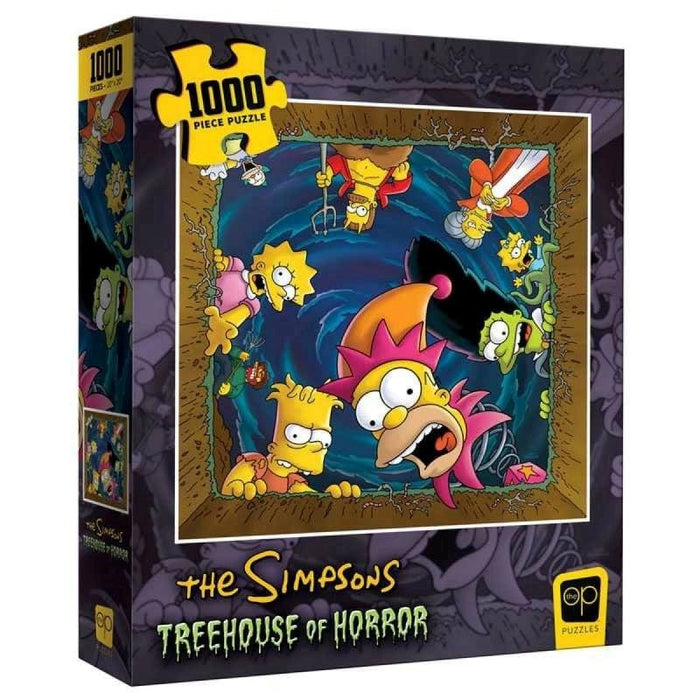 The Simpsons - Tree House of Horrors - Happy Haunting Jigsaw Puzzle 1000pc