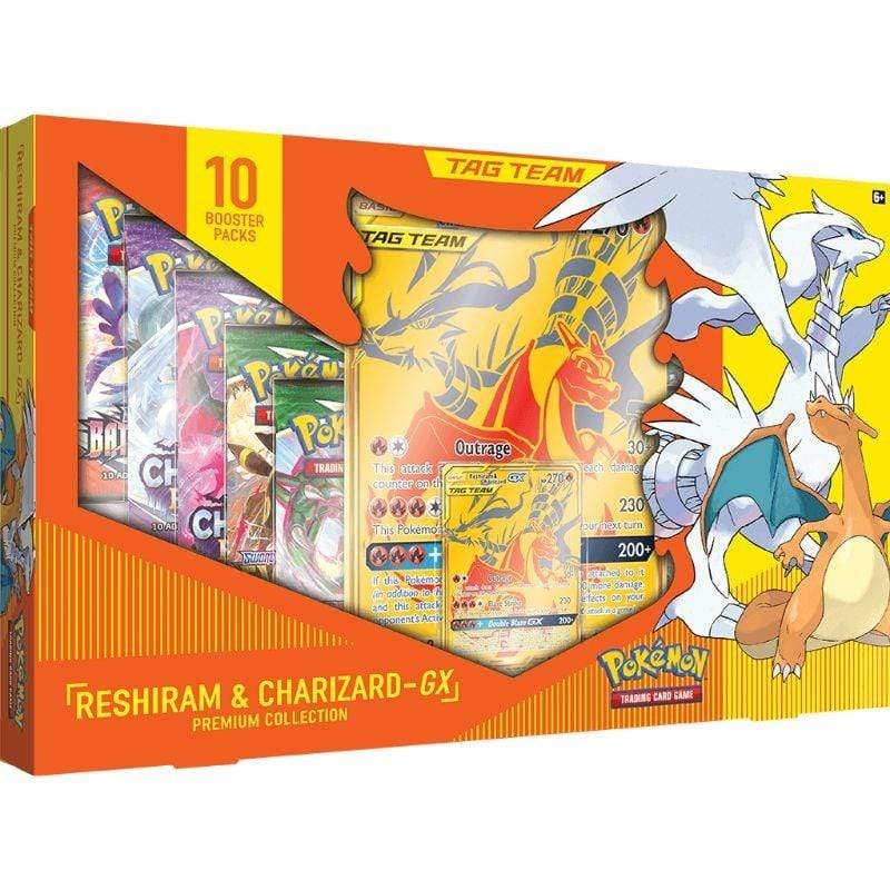 The Pokemon Company Trading Card Games Pokemon TCG - Charizard Reshriam GX Premium Collection