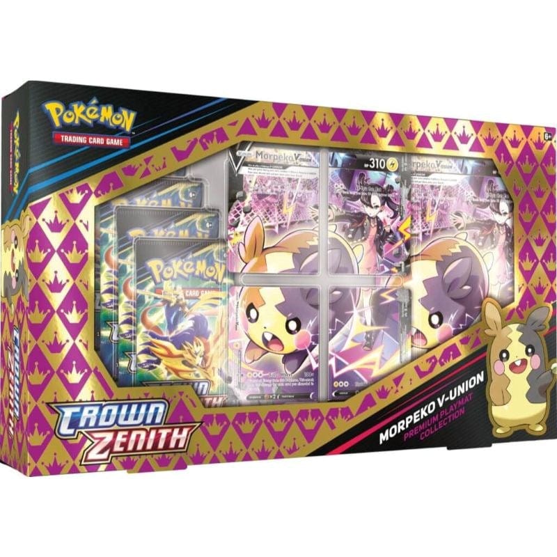 The Pokemon Company Trading Card Games Pokemon TCG - Crown Zenith - Morpeko V Union Box (April 2023 release)