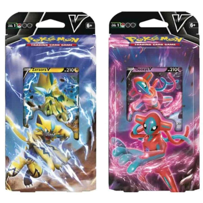 Pokemon TCG - Deoxys V & Zeraora V Battle Deck (Assorted)