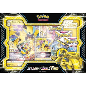 The Pokemon Company Trading Card Games Pokemon TCG - Deoxys/Zeraora Vmax & Vstar Battle Box (October 2022 Release)