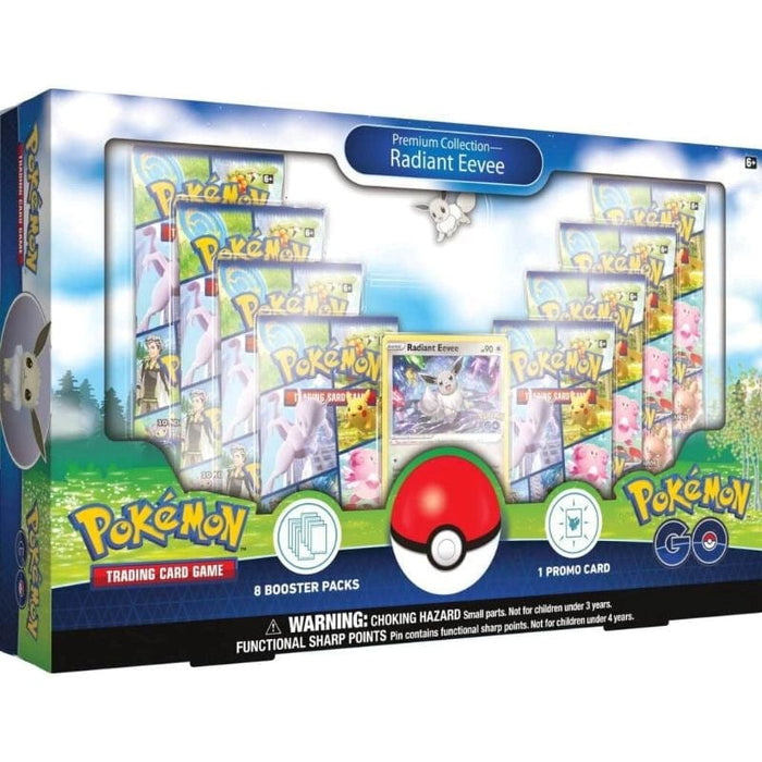 Pokemon TCG - Pokemon GO - Premium Collection Radiant Eevee (One Per Customer)