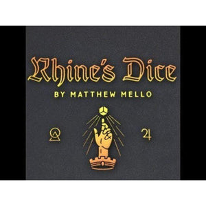 Theory11 Novelties Rhine's Dice by Matthew Mello (Theory 11)