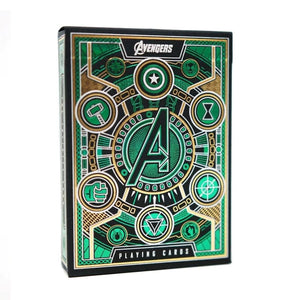 Theory11 Playing Cards Playing Cards - Theory11 Avengers Green (Single)