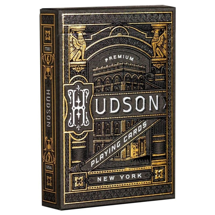 Playing Cards - Theory11 Black Hudson (Single)