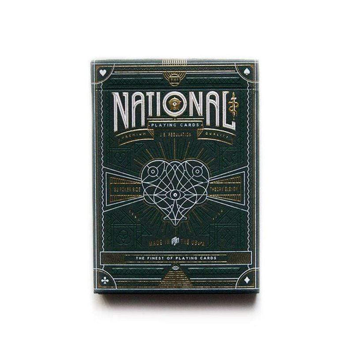 Playing Cards - Theory11 Green National (Single)