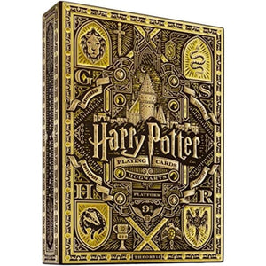 Theory11 Playing Cards Playing Cards - Theory11 Harry Potter Yellow (Hufflepuff) (Single)