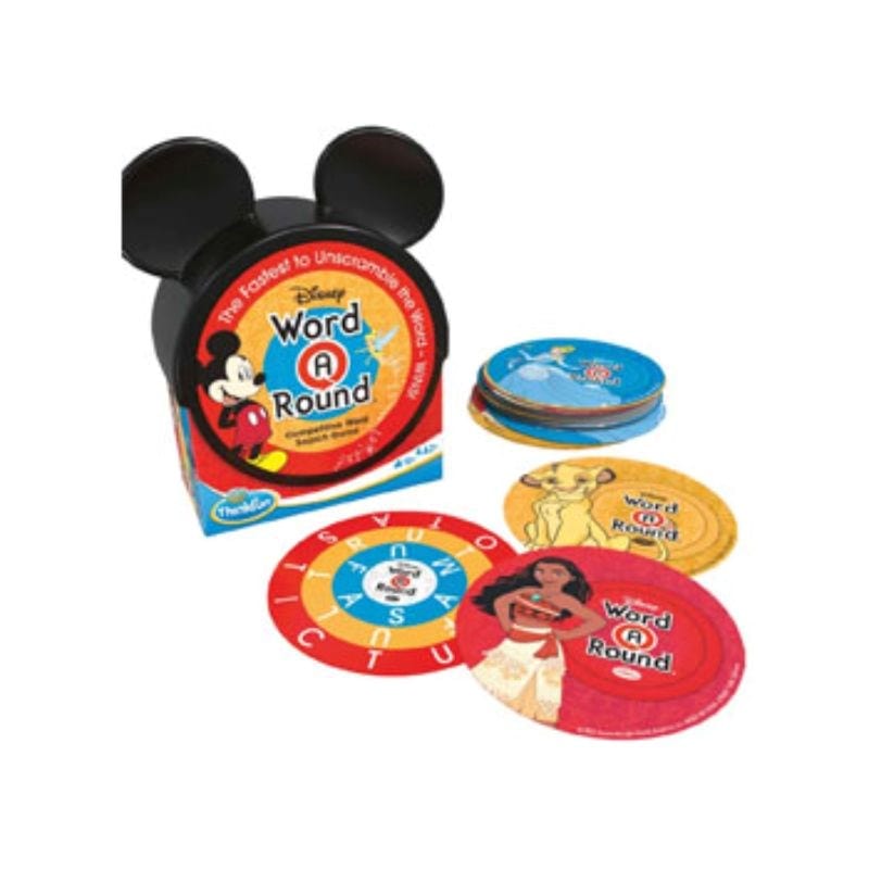 Think Fun Board & Card Games Word A Round - Disney Edition