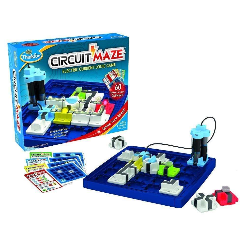 Think Fun Logic Puzzles Circuit Maze