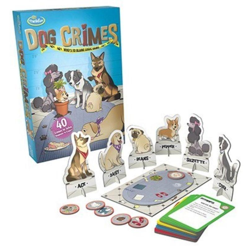 Think Fun Logic Puzzles Dog Crimes