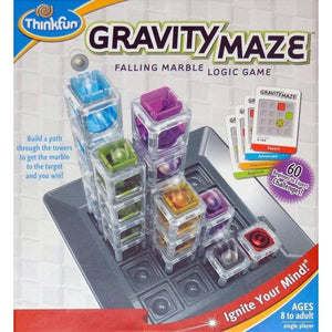 Think Fun Logic Puzzles Gravity Maze - Falling Marble Logic Game