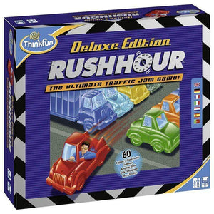 Think Fun Logic Puzzles Rush Hour Deluxe Edition