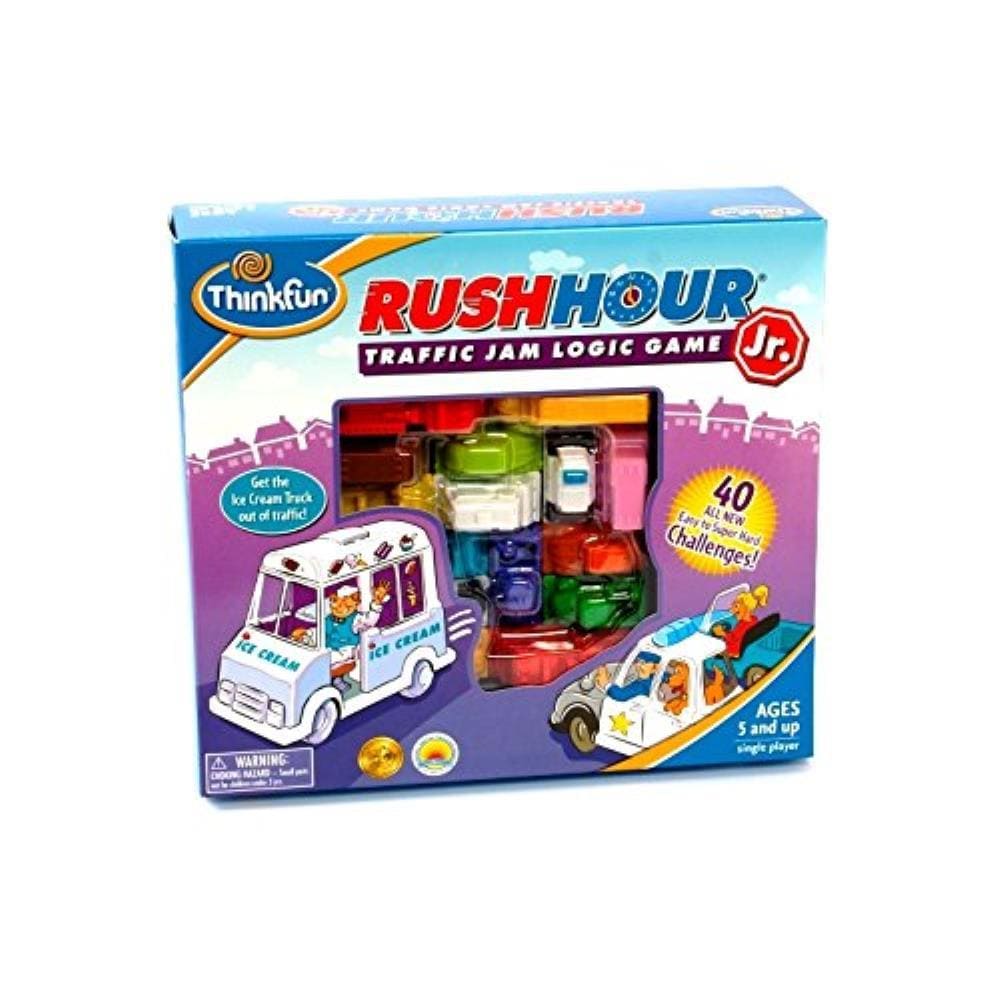Think Fun Logic Puzzles Rush Hour Junior