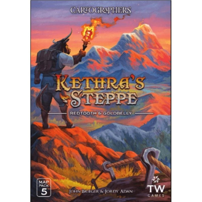 Cartographers - Kethra's Steppe Redtooth and Goldbelly Map Pack