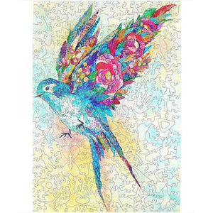 Twigg Puzzles Jigsaws Botanical Swallow - Lisa Morales (315pc wooden puzzle)
