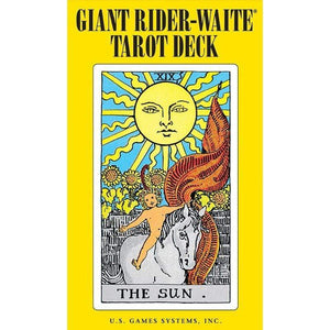 U.S. Games Systems Playing Cards Tarot Cards - Giant Rider Waite Tarot
